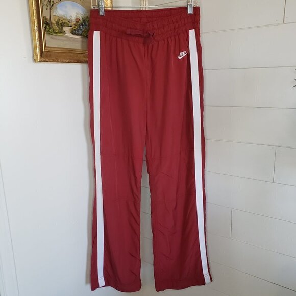 Vintage 90's Gray Tag Maroon Nike Track Suit Small/Medium - Picture 5 of 7